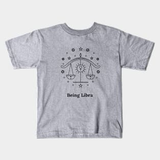 Being Libra Kids T-Shirt